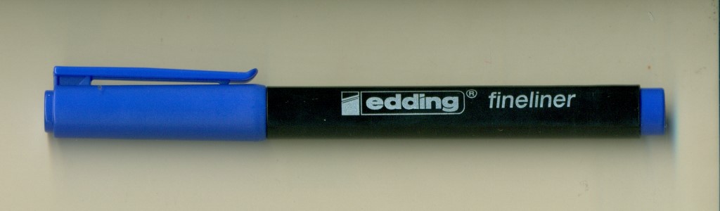 Fine liner blue