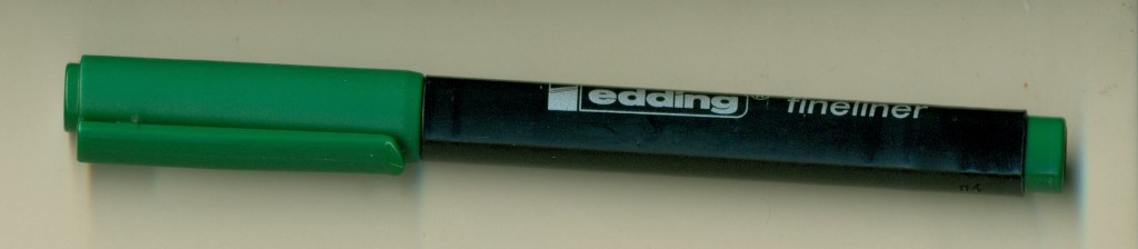 Fine liner green