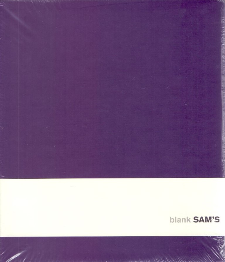 دفتر SAMS BLANK PURPLE NOTEBOOK