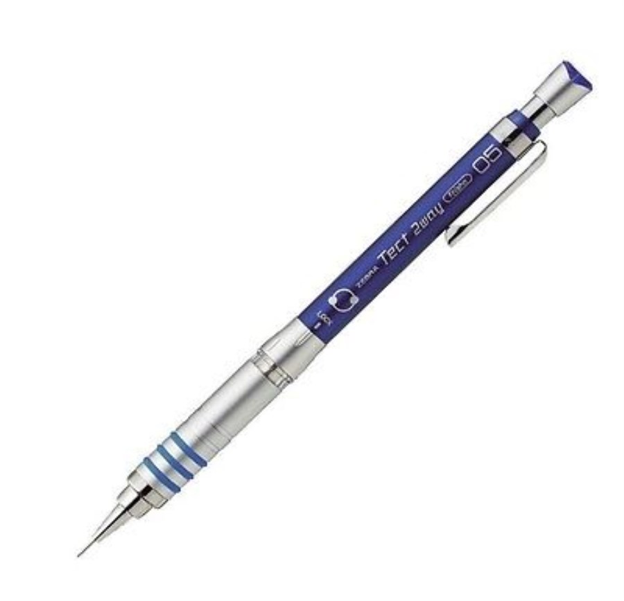 اتود فلزی 0.5 (zebra TECT 2 WAY) آبی