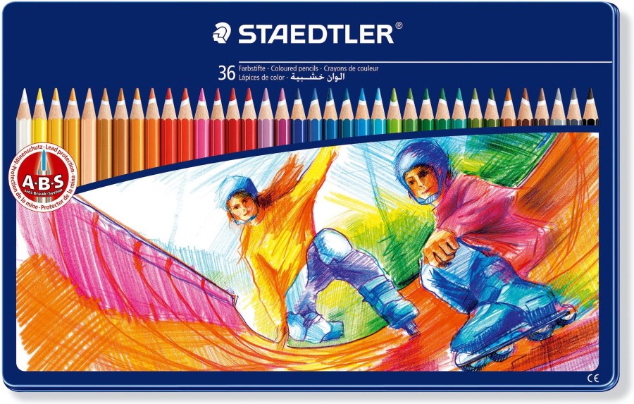 مداد رنگی 36 رنگ فلزی (staedtler SPM36 145)