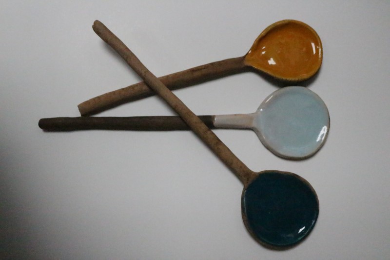 قاشق سفالی - 0