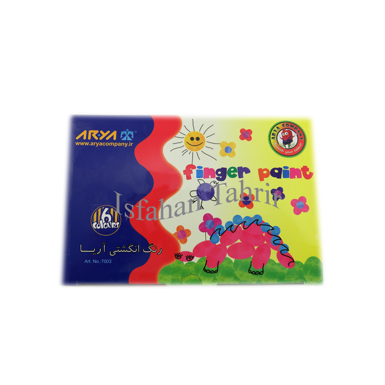 رنگ انگشتی 6 رنگ (ARY 7003)