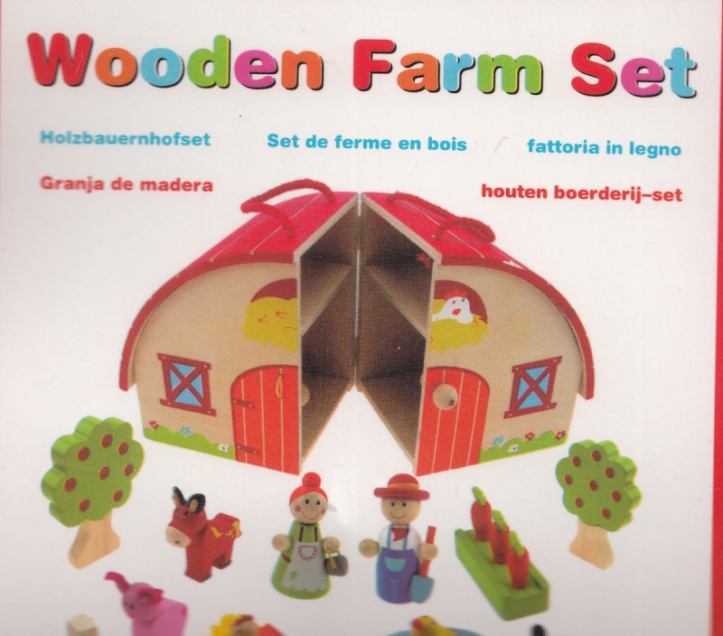 کلبه چوبی ست مزرعه پیکاردو BZ23 - 0