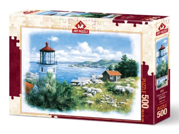 پازل 5076 (500 تکه) Seafront lighthouse