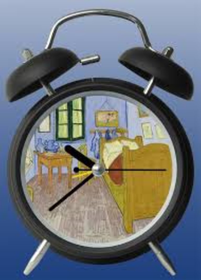 Clock van gogh bedroom in arles cl007