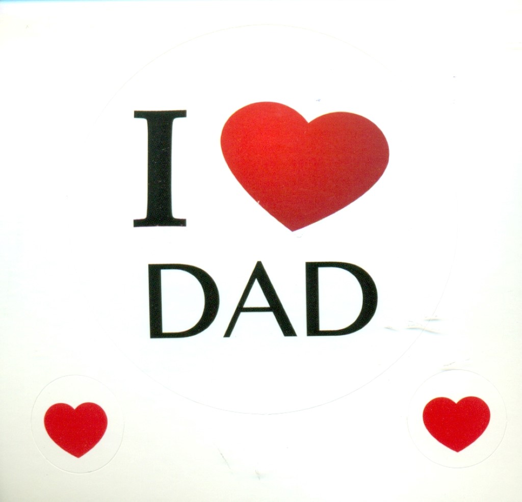 استیکر دات کارت (I Love Dad)