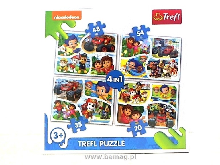 Puzzle 4 in 1 34292 dora