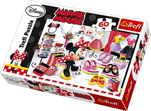 Puzzle 60 crazy shopping minnie 17225