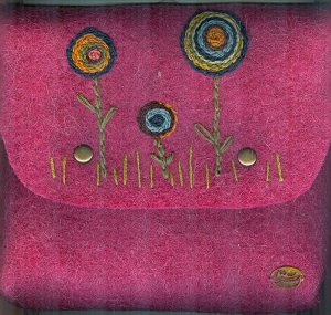 کیف دوشی نمدی