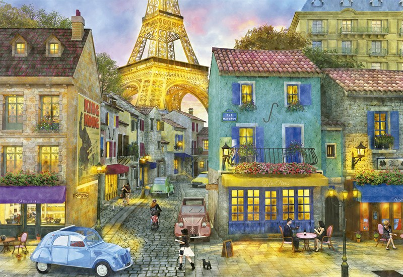 پازل 17122 paris streets