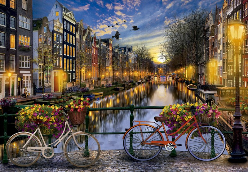 پازل 17127 amsterdam with love