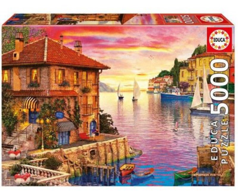 پازل 17135 he mediterranean harbour