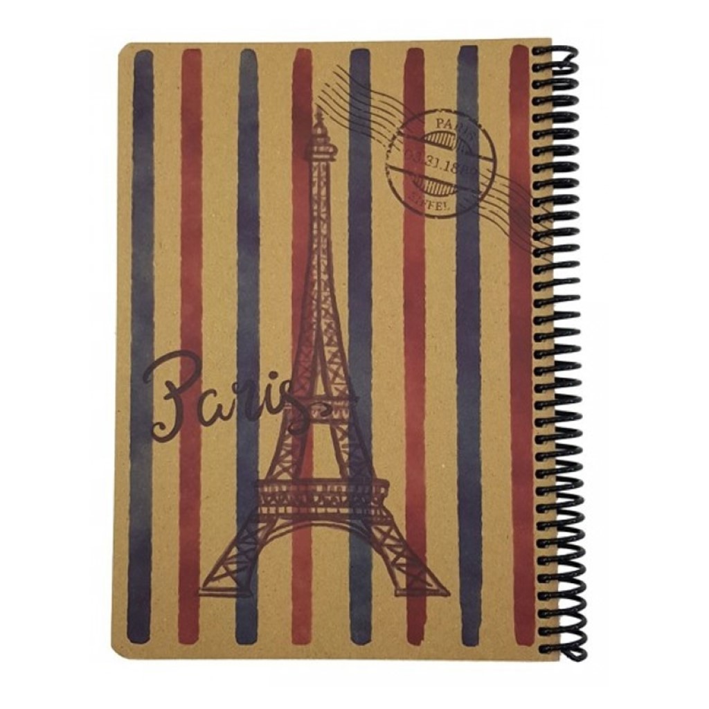 دفتر A4 کرافت کاغذ کرم Paris