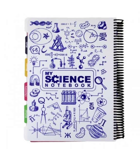 دفتر وزیری 160 برگ My science