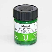 گواش (pentel sap green)