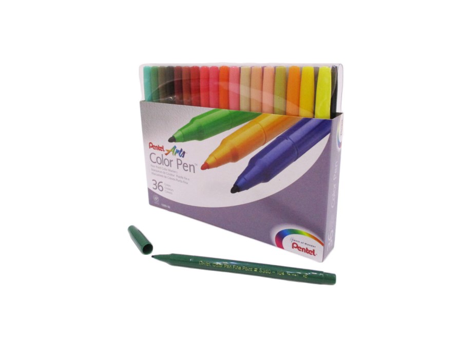 ماژیک 36 رنگ (pentel)