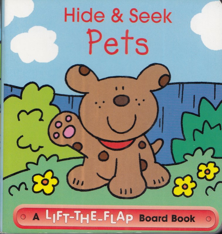 Mini lift the flap boardbooks pets