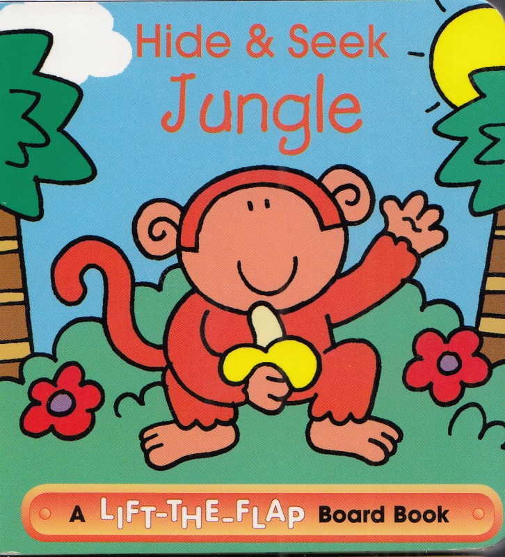 Mini lift the flap boardbooks jungle
