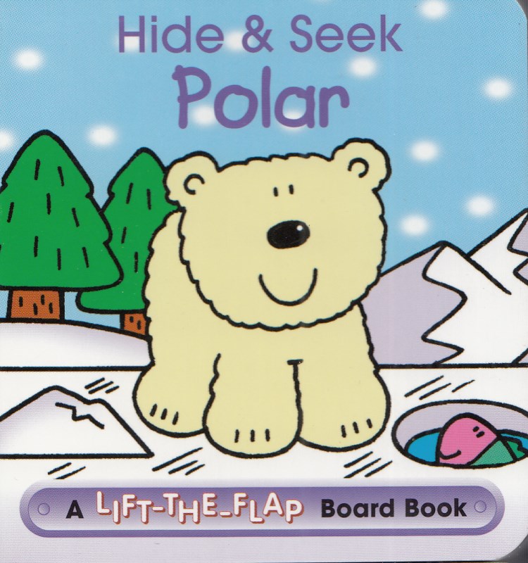 Mini lift the flap boardbooks polar
