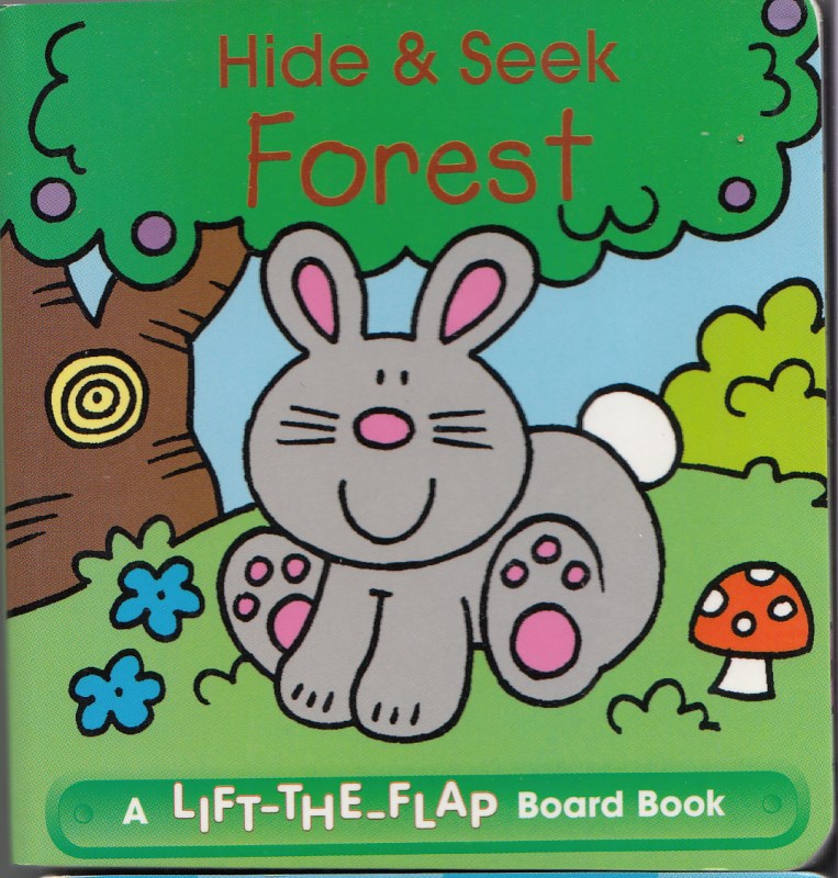 Mini lift the flap boardbooks forest