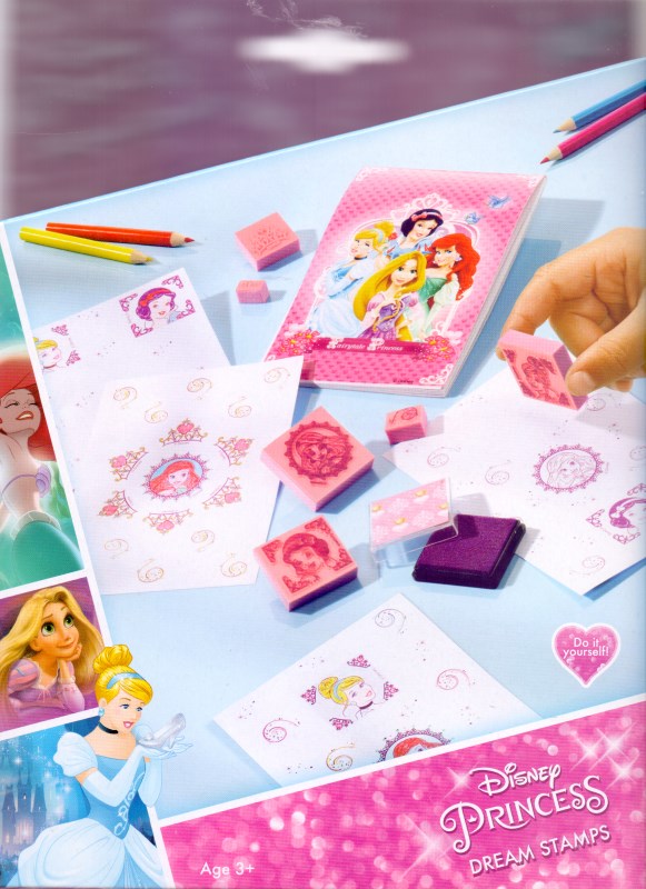 Disney princess dream stamps