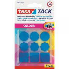 tesa tack coloured adhesive pade 59407