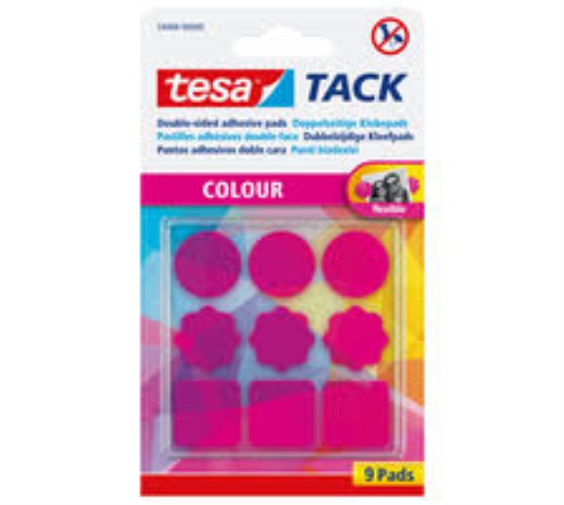 tesa tack coloured adhesive pade 59406