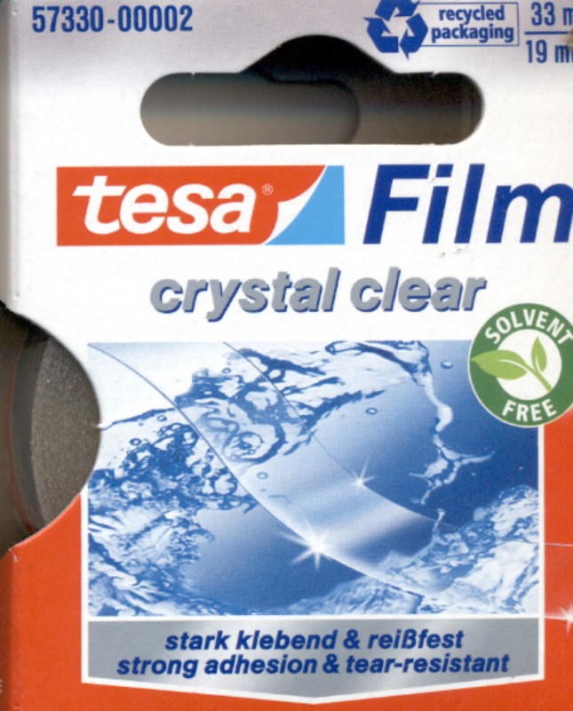 Tesa film crystal clear57330