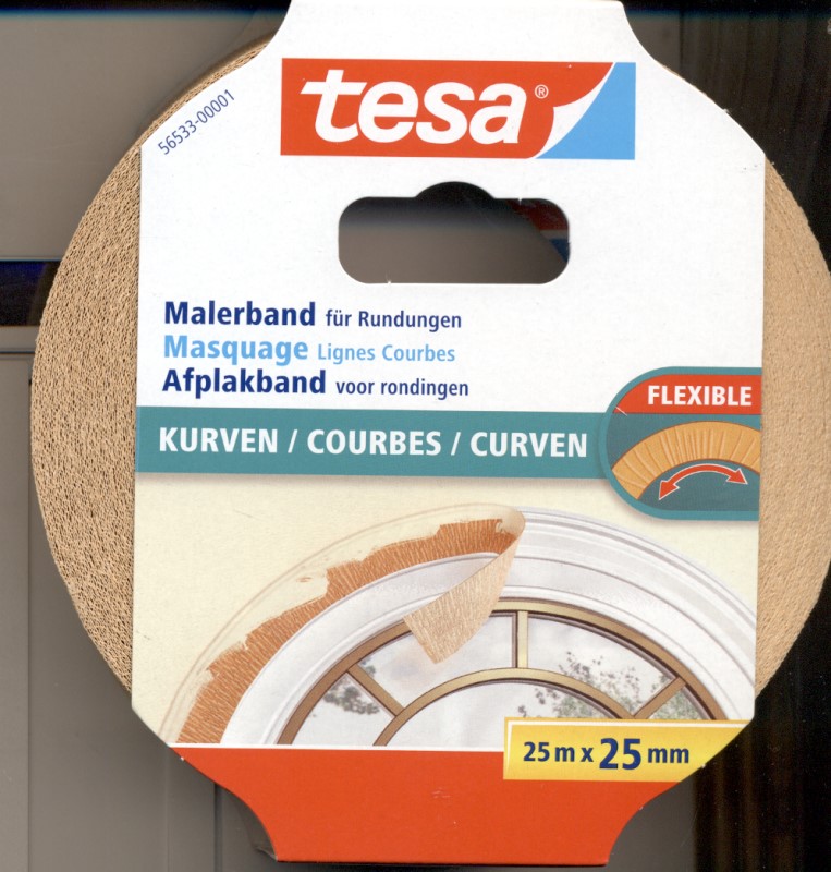 Tesa masking tape for curves 56533