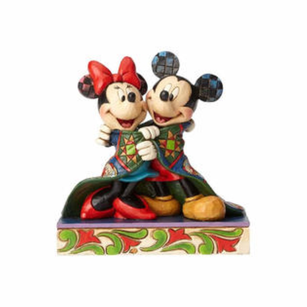 Mickey and Minnie With Quilt 4057937