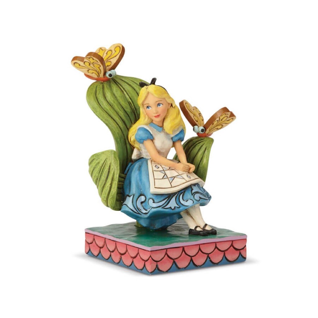 Curiouser and suriouser Alice in wonderland figurine 6001272