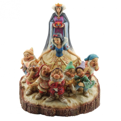 Wood carved snow white 4023573