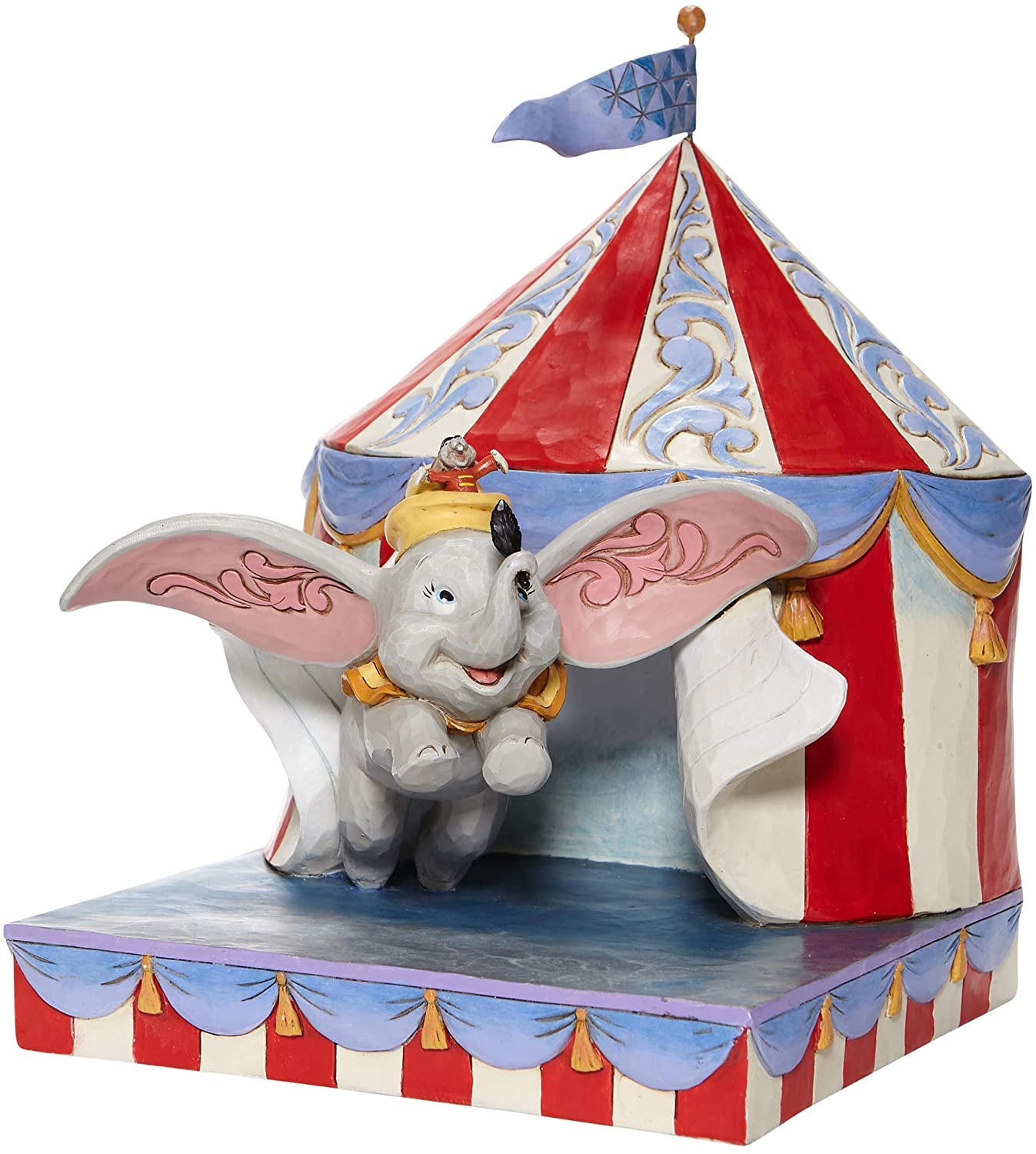 6008064 dumbo circus tent figurine - 0
