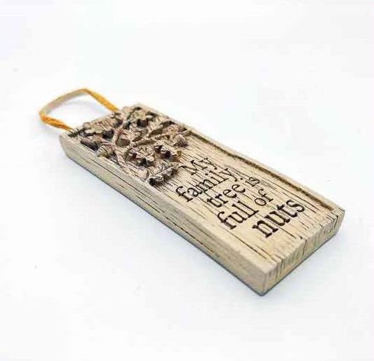 کتیبه چوبی درخت خانگی کد 7