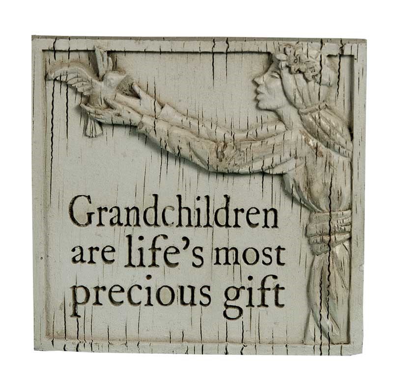 کتیبه چوبی Grandchildren کد 13