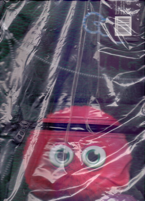 کوله پشتی دخترانه طرح هیولا بنفش 634321