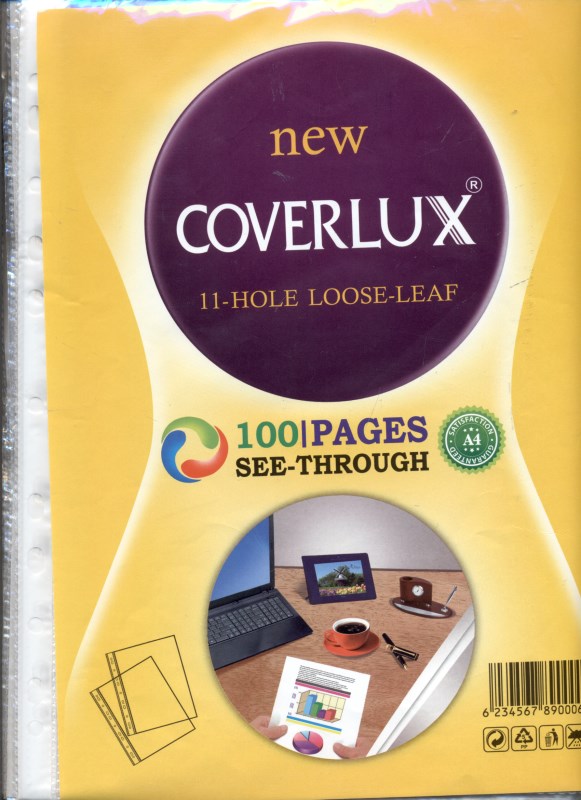 کاور 100 برگی A4 coverlux