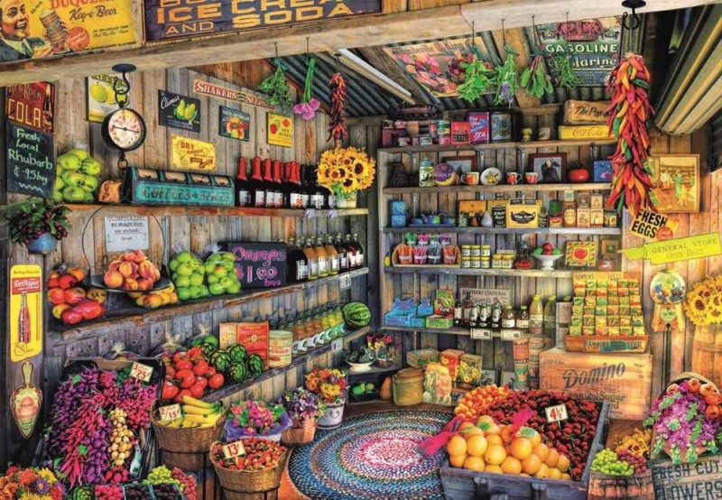 پازل 17128 The farmers market