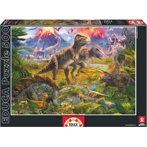پازل (15969) dinosaur gathering