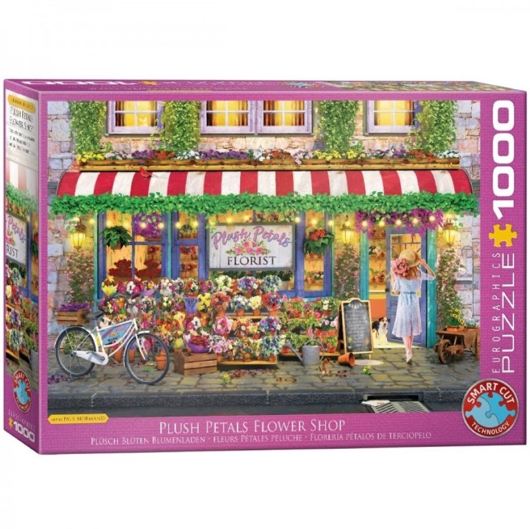 پازل (6000-5518) plush petals florist