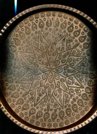 سینی بزرگ مسی