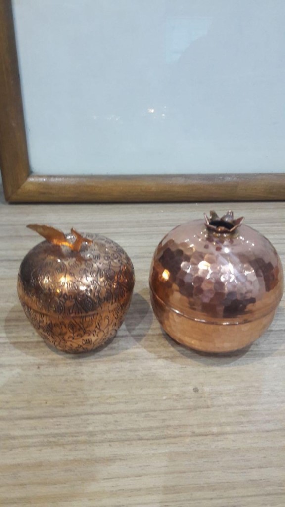 قندان کوچک مسی