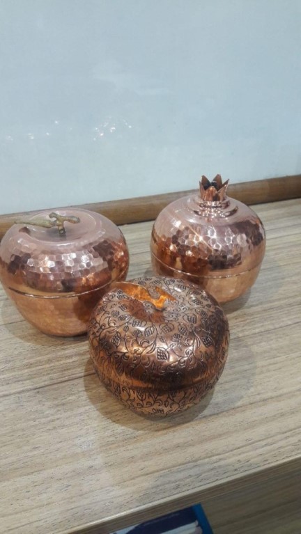 قندان بزرگ مسی