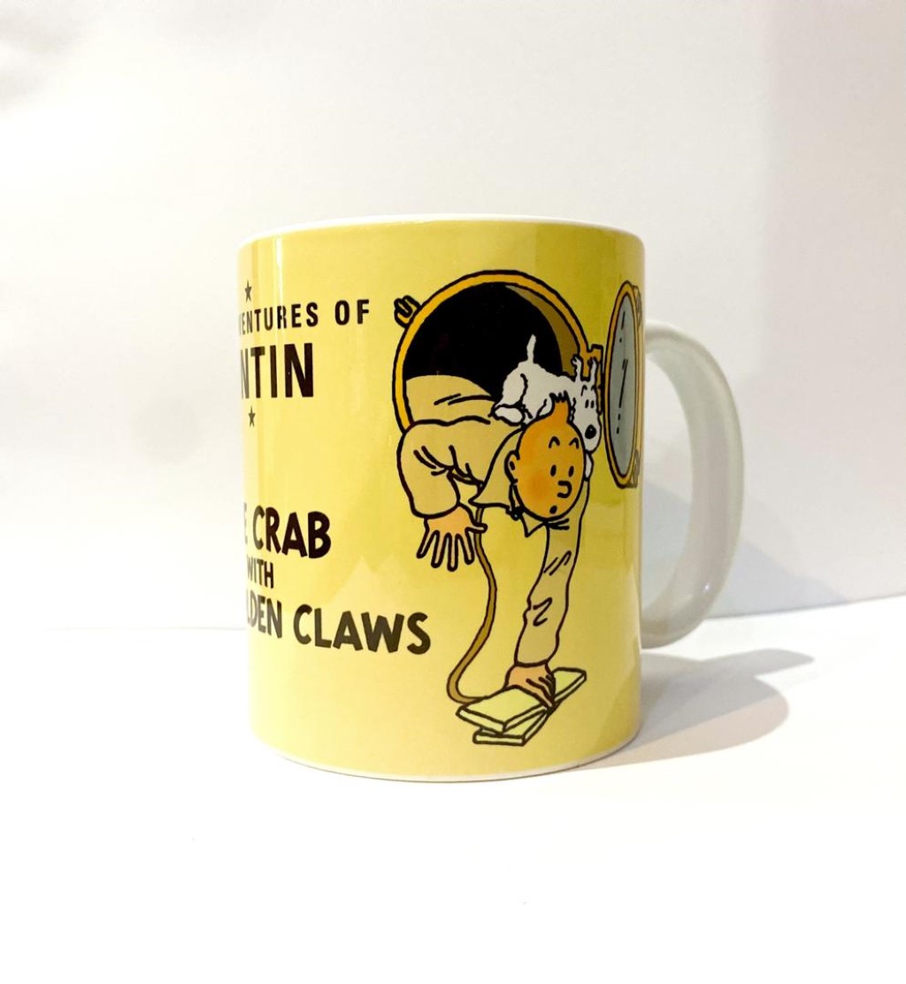 ماگ تن‌تن (The crab with the golden claws)