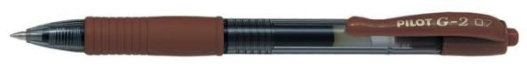 روان‌نویس G2 pilot قهوه‌ای