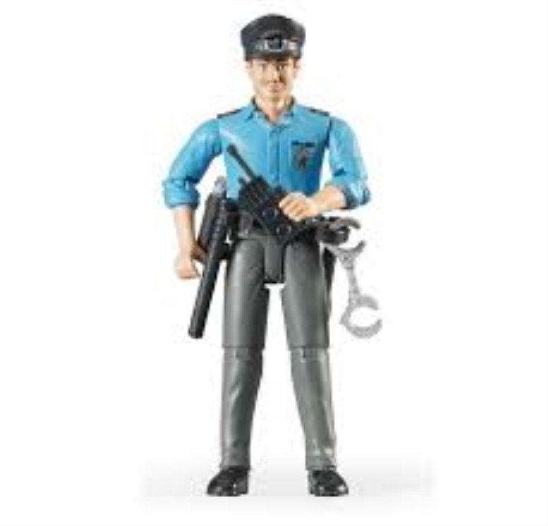 60050 policeman light skin accessories