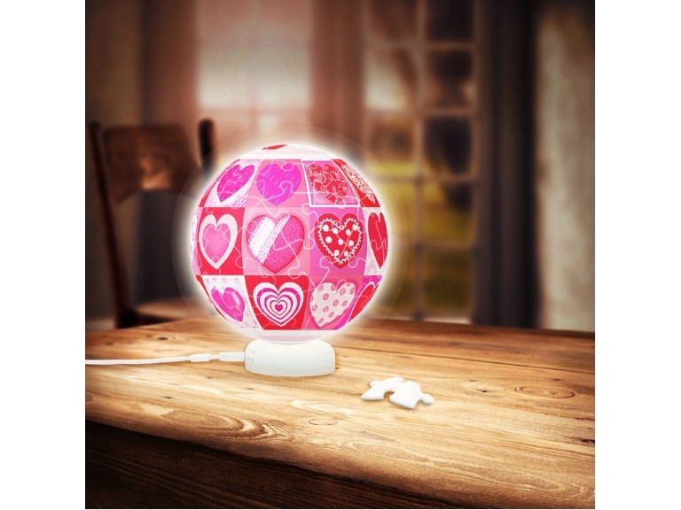 Pintoo 3d puzzle sphere light love 1011