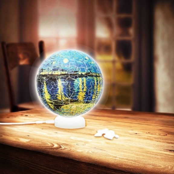 Pintoo 3d puzzle sphere light starry night 1024