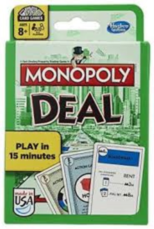 Monopoly deal card game